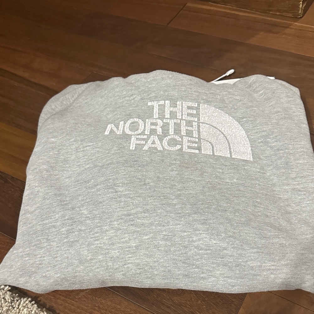 The North Face Light Gray Sweatshirt